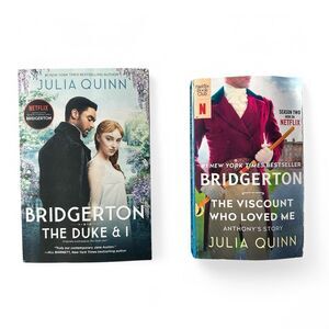 Julia Quinn Bridgerton Book Set The Duke & I + The Viscount Who Loved Me